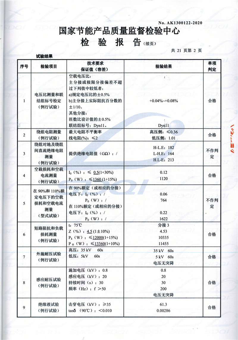 高低压试验报告-S11-1250共和共和共和油浸式变压器-2.jpg